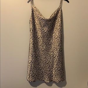 Princess Polly Leopard Print Slip dress